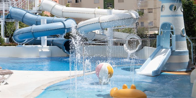 splash y toboganes rh arena
